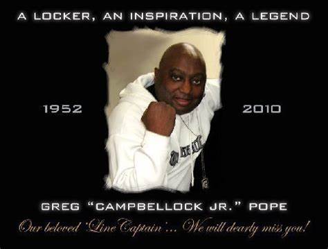 Legendario Greg Campbellock Jnr. (R.I:P)