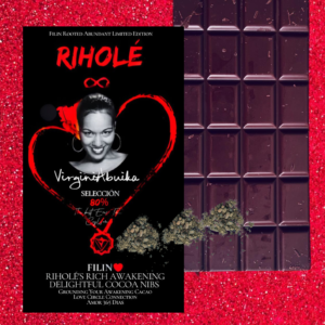 Riholé's Rich Awakening: 80% Dark Chocolate Golden Elixir & Delightful Cocoa Nibs – Pck10Bars