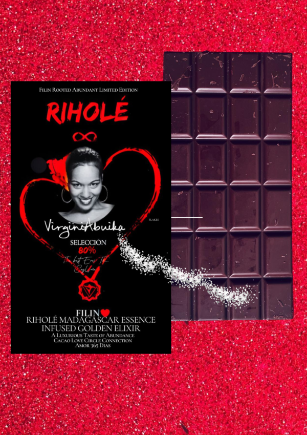 Riholé's Divine Treat- Velvety Madagascar Chocolate with Sea Salt Flakes – Pck10Bars